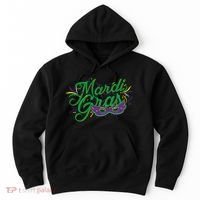Mardi Gras Celebration Logo Hoodie thumb 0