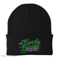 Mardi Gras Celebration Logo Beanie thumb 0