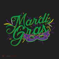 Mardi Gras Celebration Logo Beanie thumb 2