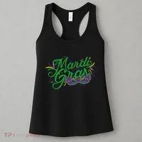 Mardi Gras Celebration Logo Women's Tank Top thumb 3