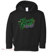 Mardi Gras Celebration Logo Toddler Hoodie thumb 0
