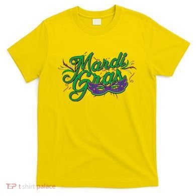 Mardi Gras Celebration Logo T-Shirt