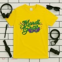 Mardi Gras Celebration Logo T-Shirt thumb 5