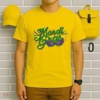 Mardi Gras Celebration Logo T-Shirt thumb 6