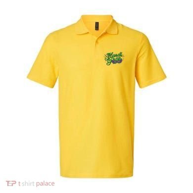 Mardi Gras Celebration Logo Polo