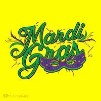 Mardi Gras Celebration Logo Baby Bodysuit thumb 2