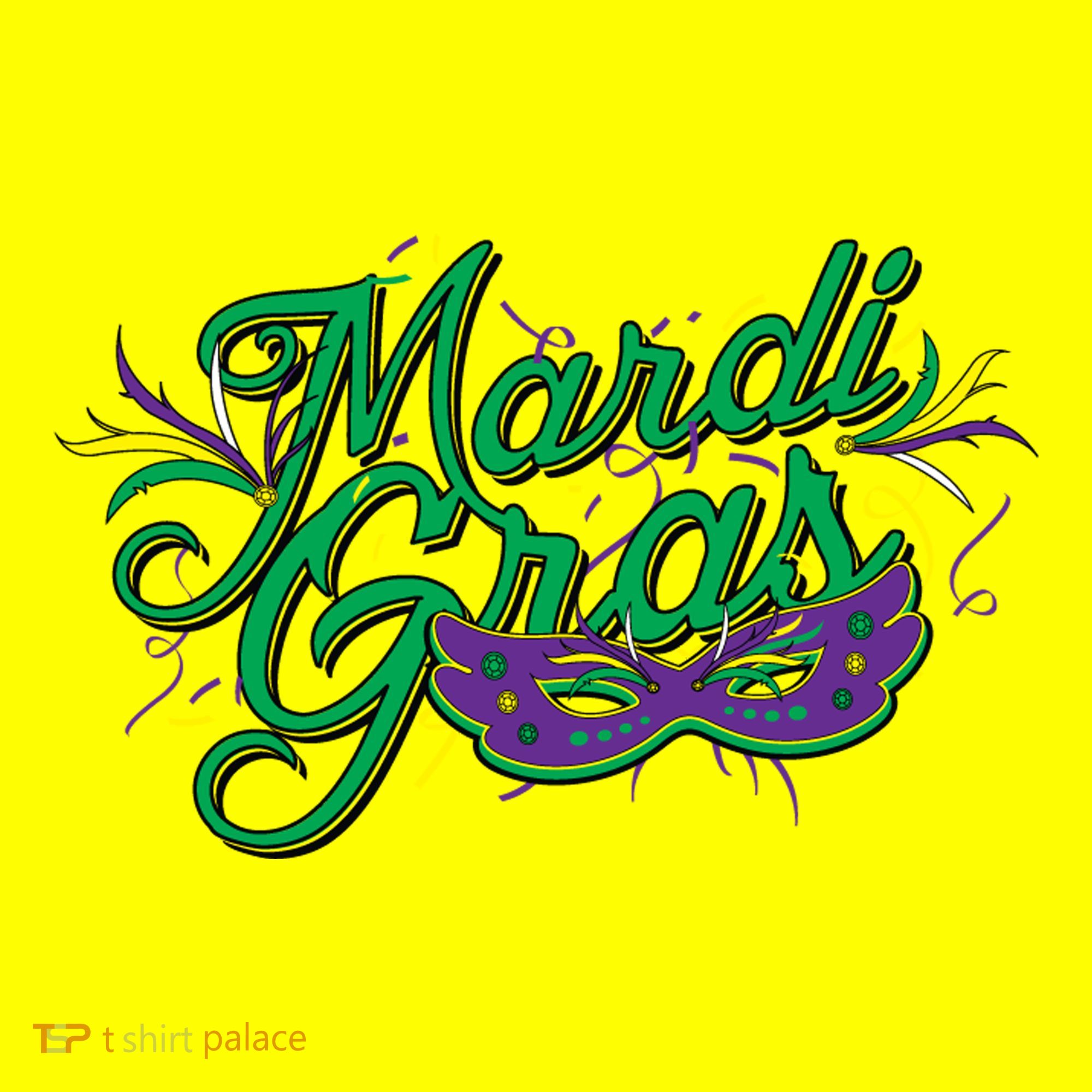 Mardi Gras Celebration Logo Women's T-Shirt