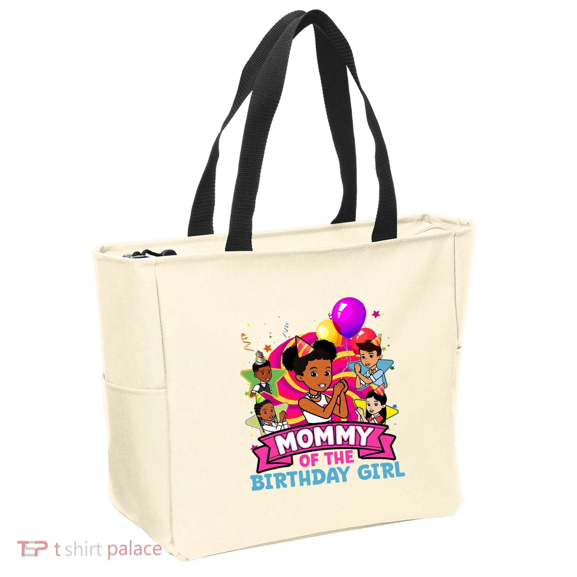 Mommy Gracies Corner Birthday Dolls Cute Party Tote Bag