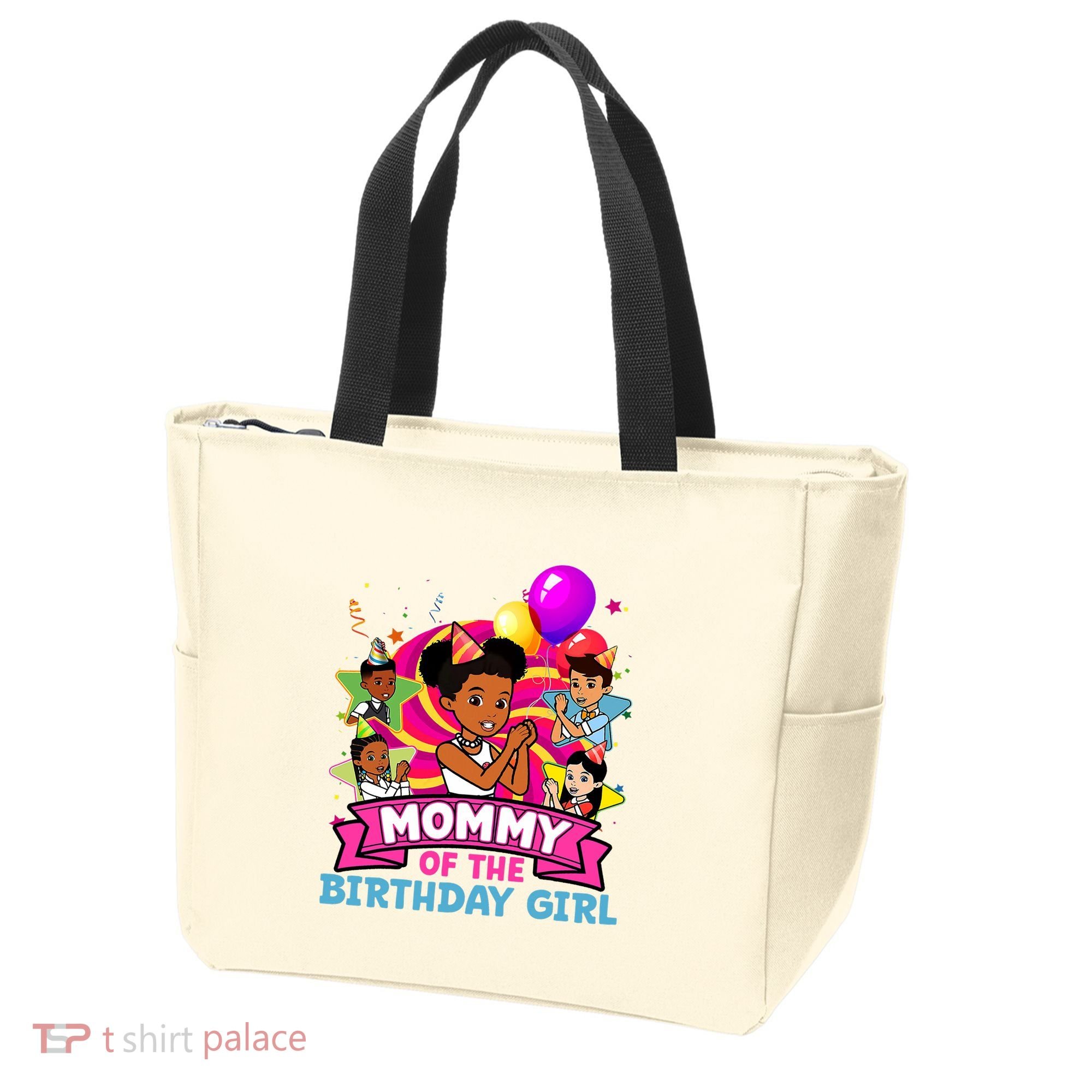 Mommy Gracies Corner Birthday Dolls Cute Party Tote Bag