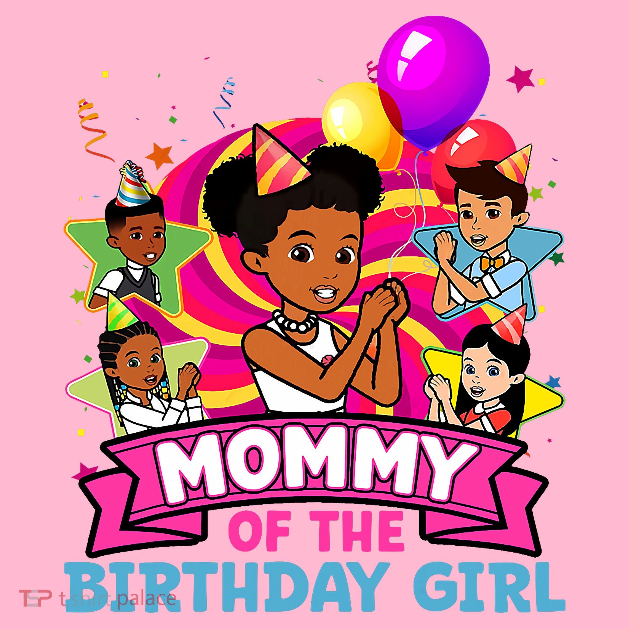 Mommy Gracies Corner Birthday Dolls Cute Party Coaster