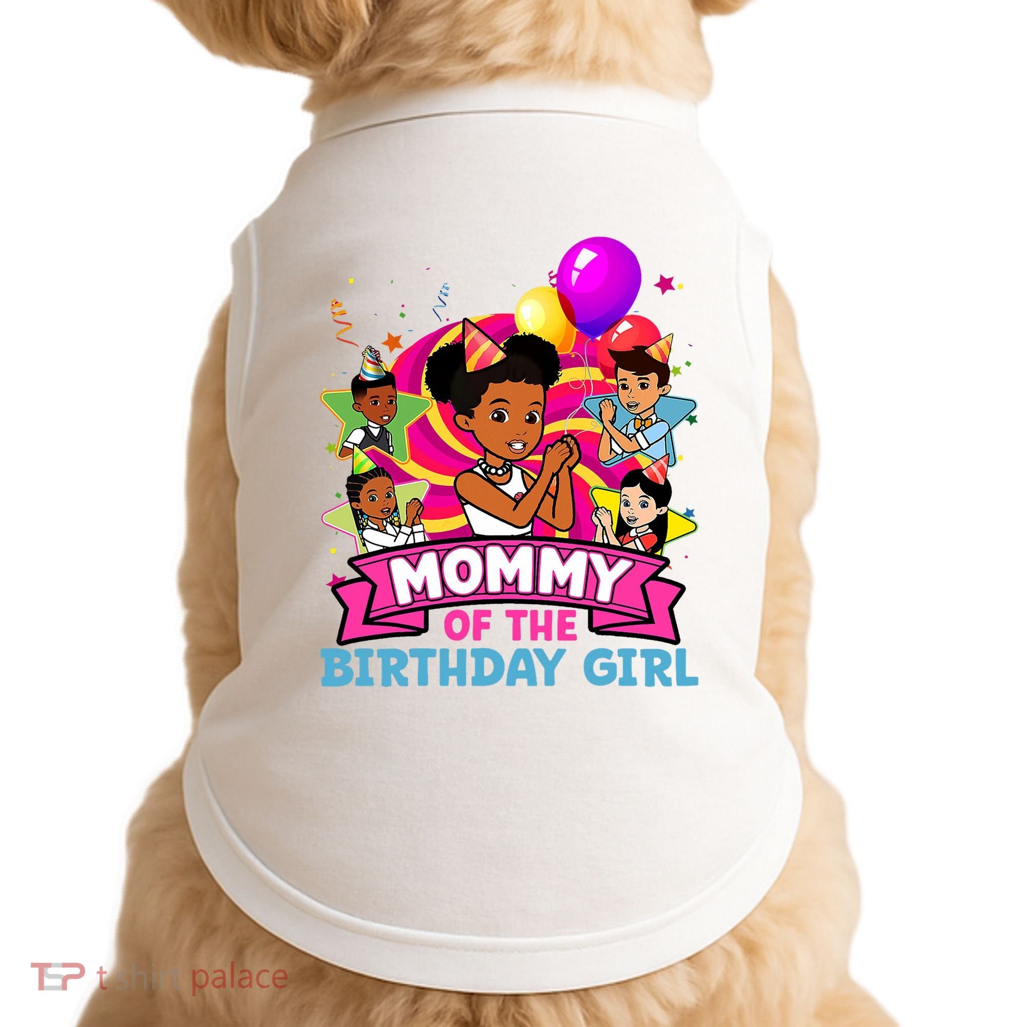 Mommy Gracies Corner Birthday Dolls Cute Party Doggie Tank