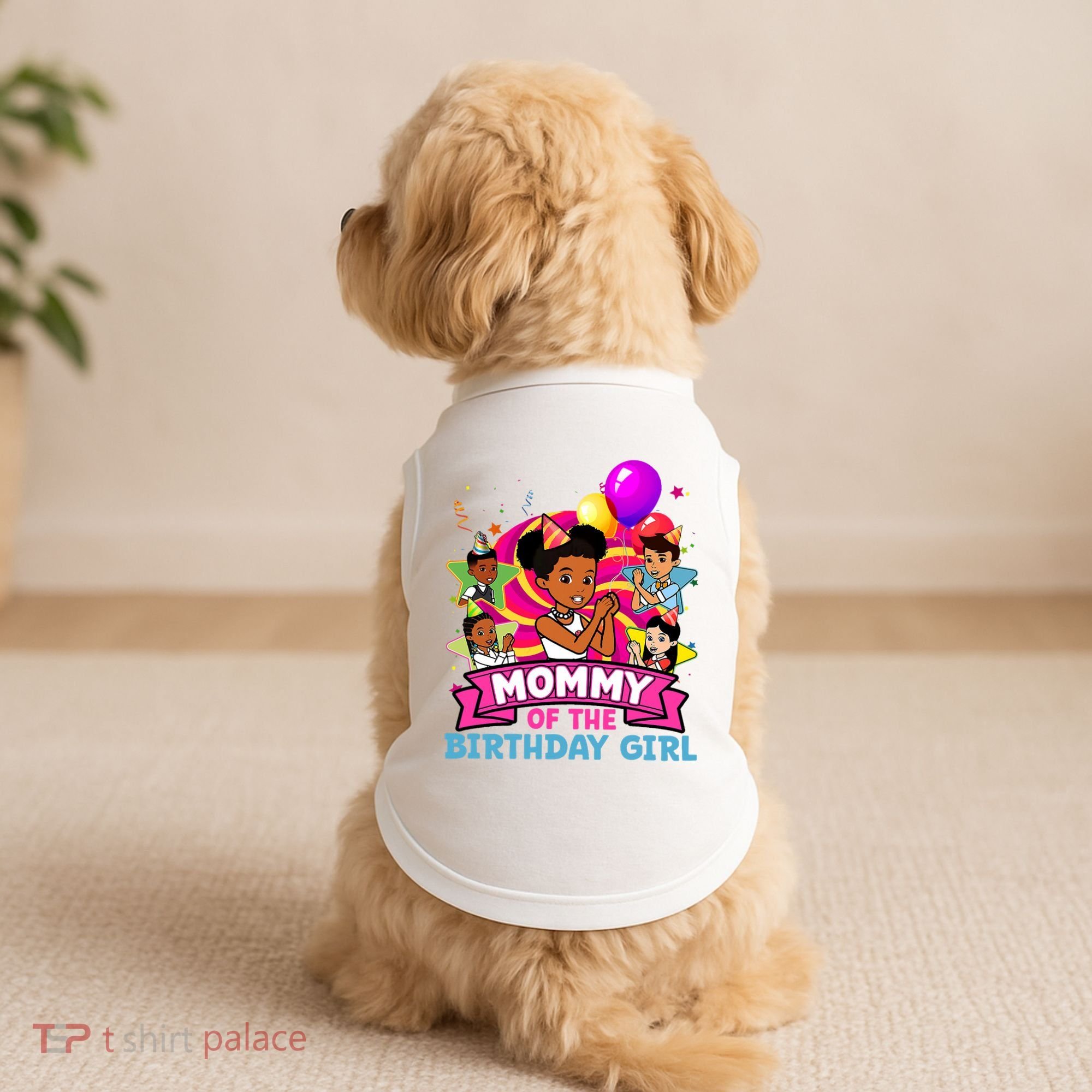 Mommy Gracies Corner Birthday Dolls Cute Party Doggie Tank