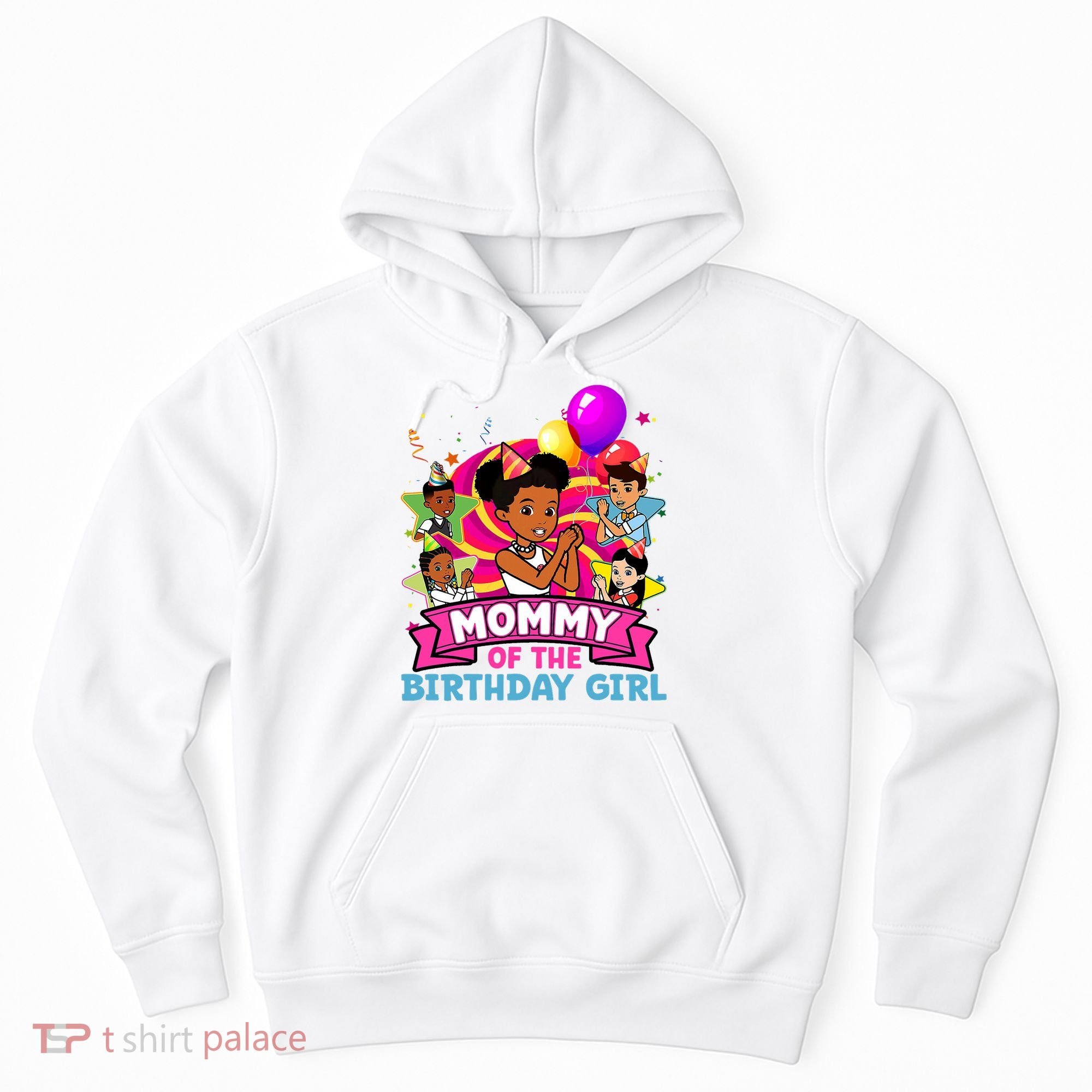 Mommy Gracies Corner Birthday Dolls Cute Party Hoodie