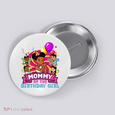 Mommy Gracies Corner Birthday Dolls Cute Party Button
