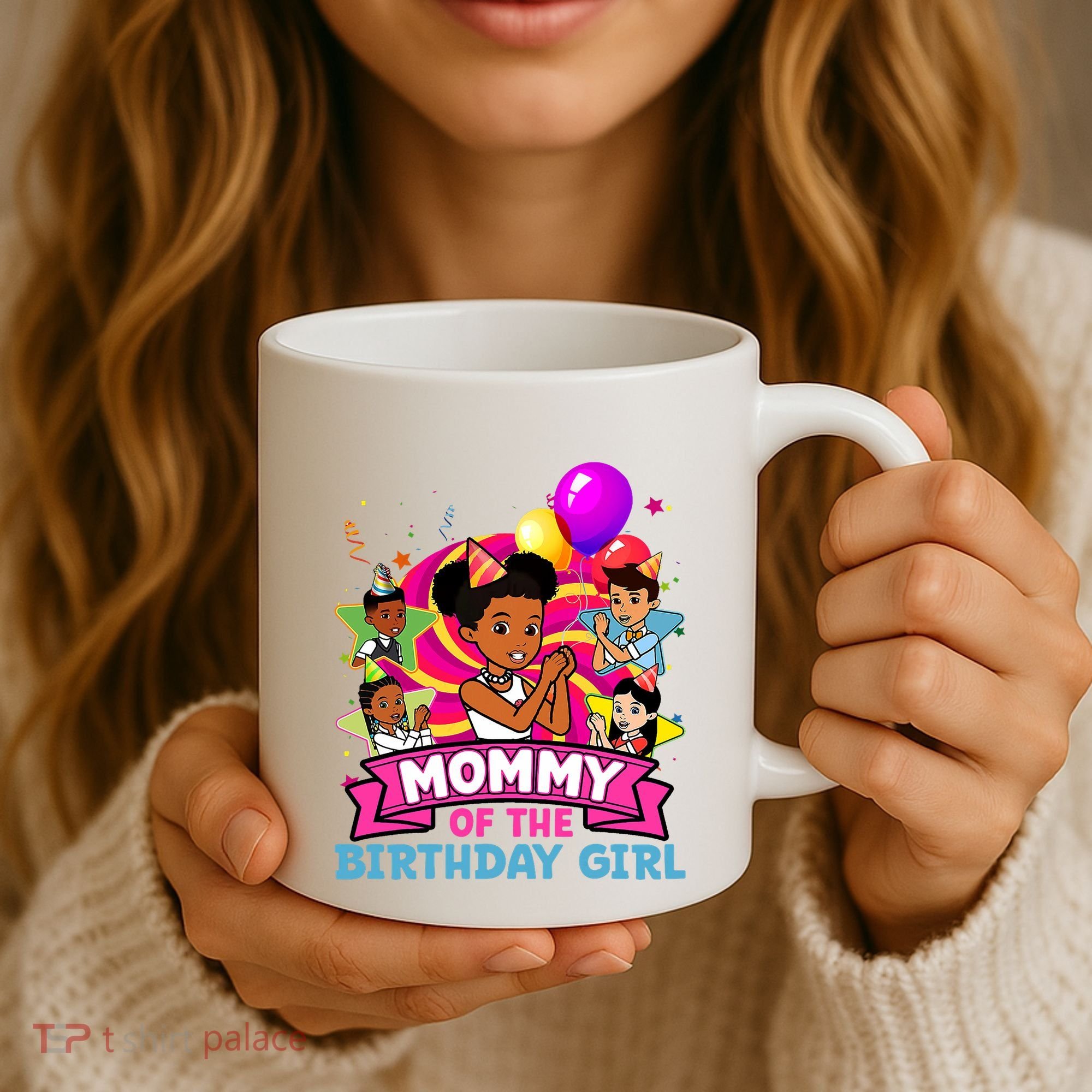 Mommy Gracies Corner Birthday Dolls Cute Party Coffee Mug