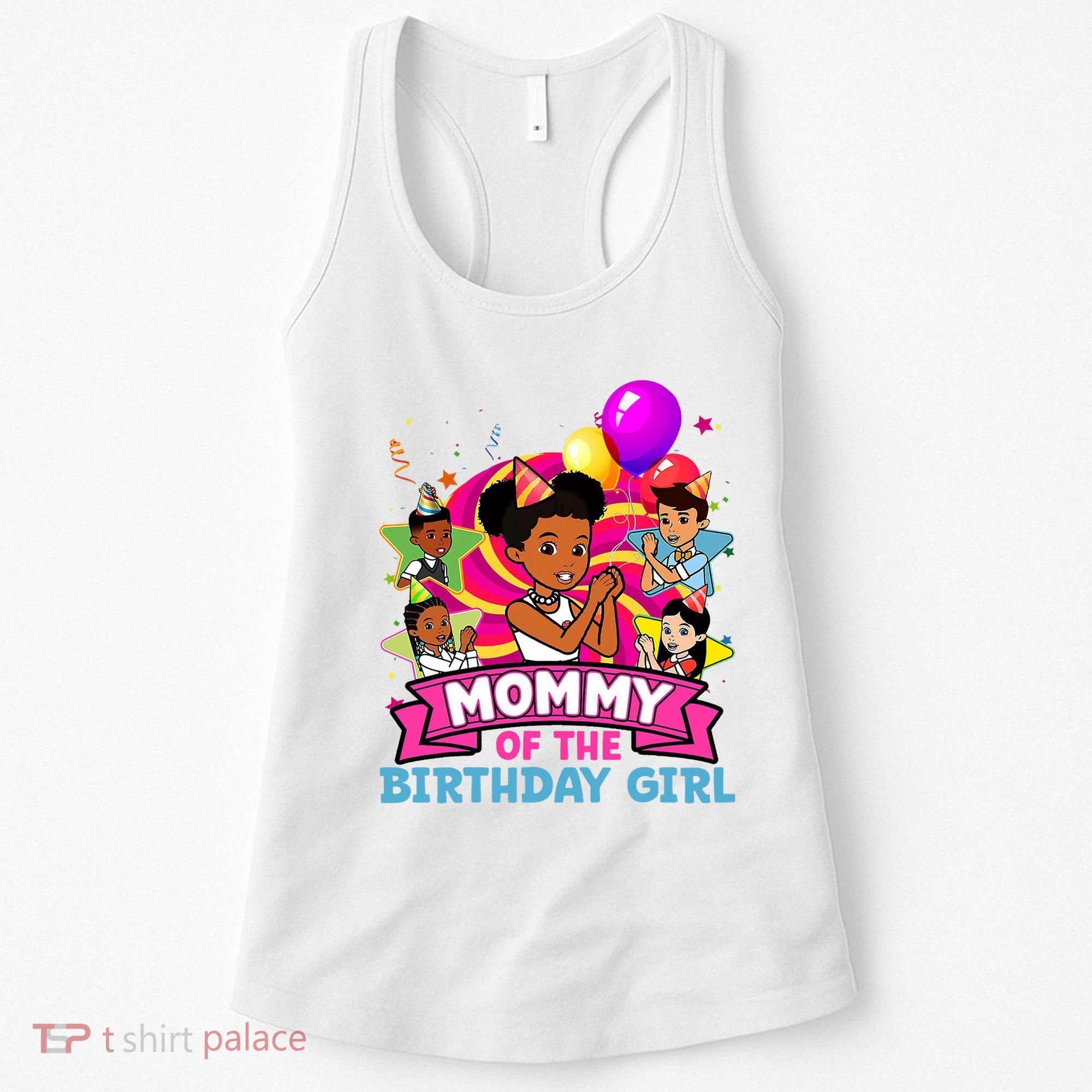 Mommy Gracies Corner Birthday Dolls Cute Party Women's Tank Top