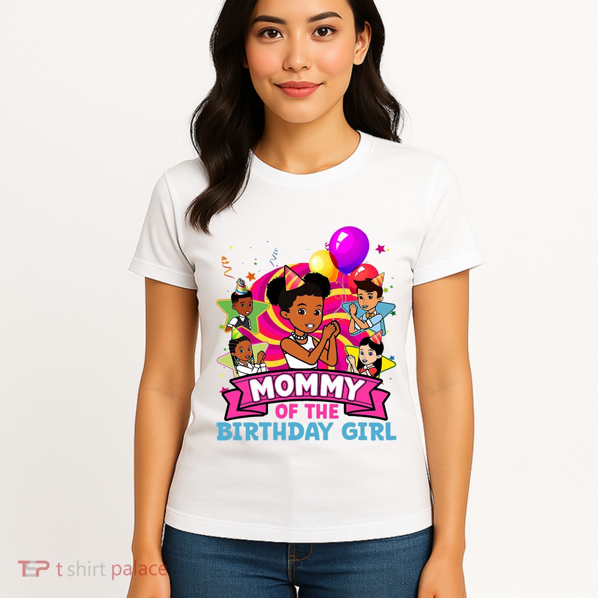Mommy Gracies Corner Birthday Dolls Cute Party Women's T-Shirt
