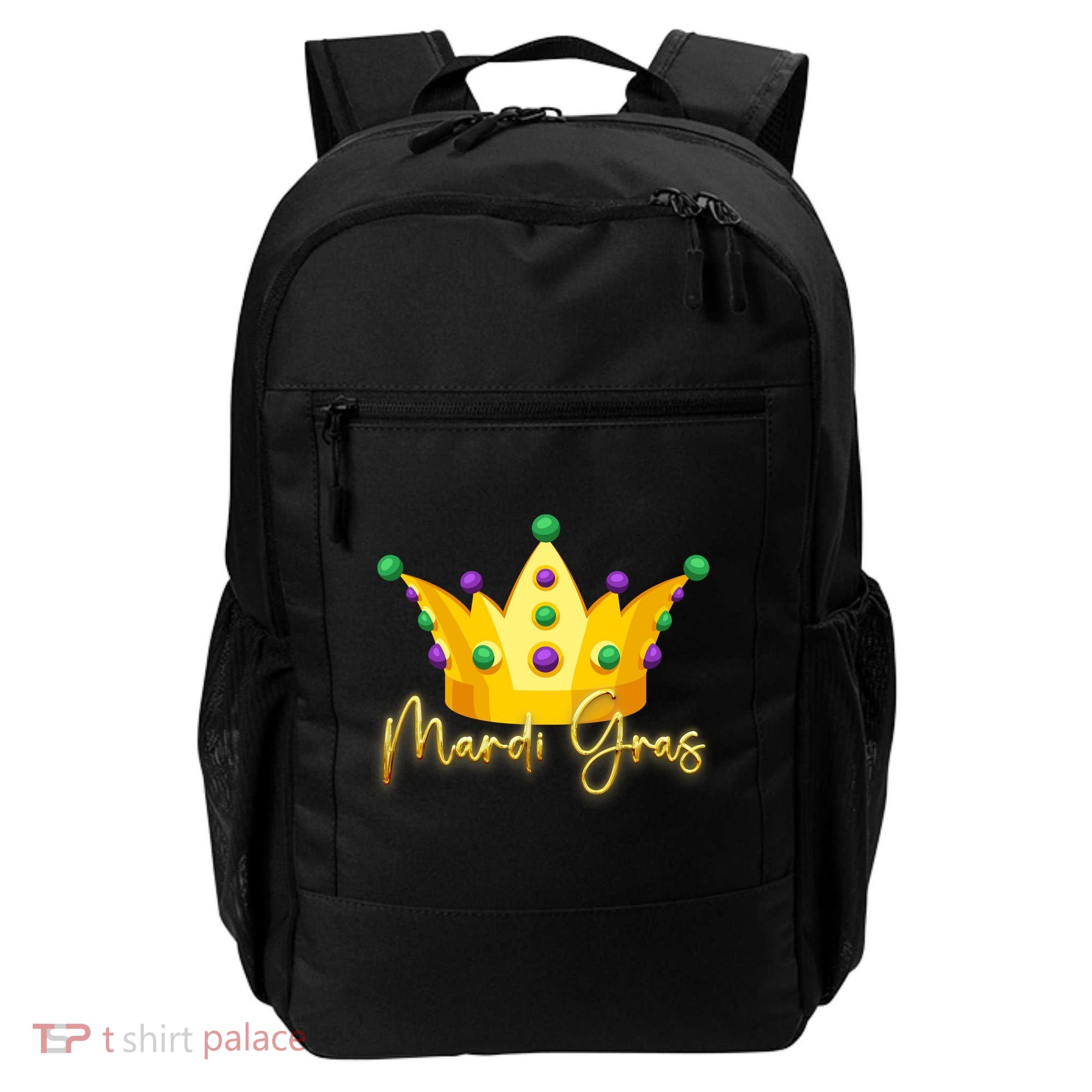 Mardi Gras Crown Celebration Backpack