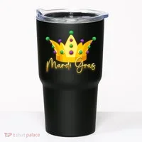 Mardi Gras Crown Celebration Tumbler thumb 0