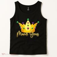 Mardi Gras Crown Celebration Tank Top thumb 2