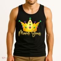 Mardi Gras Crown Celebration Tank Top thumb 3