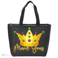 Mardi Gras Crown Celebration Tote Bag thumb 0
