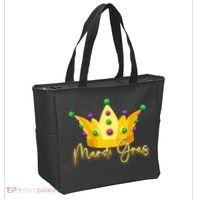 Mardi Gras Crown Celebration Tote Bag thumb 2