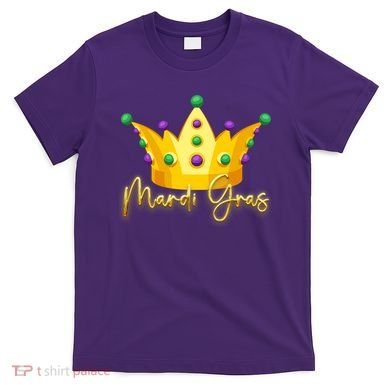 Mardi Gras Crown Celebration T-Shirt