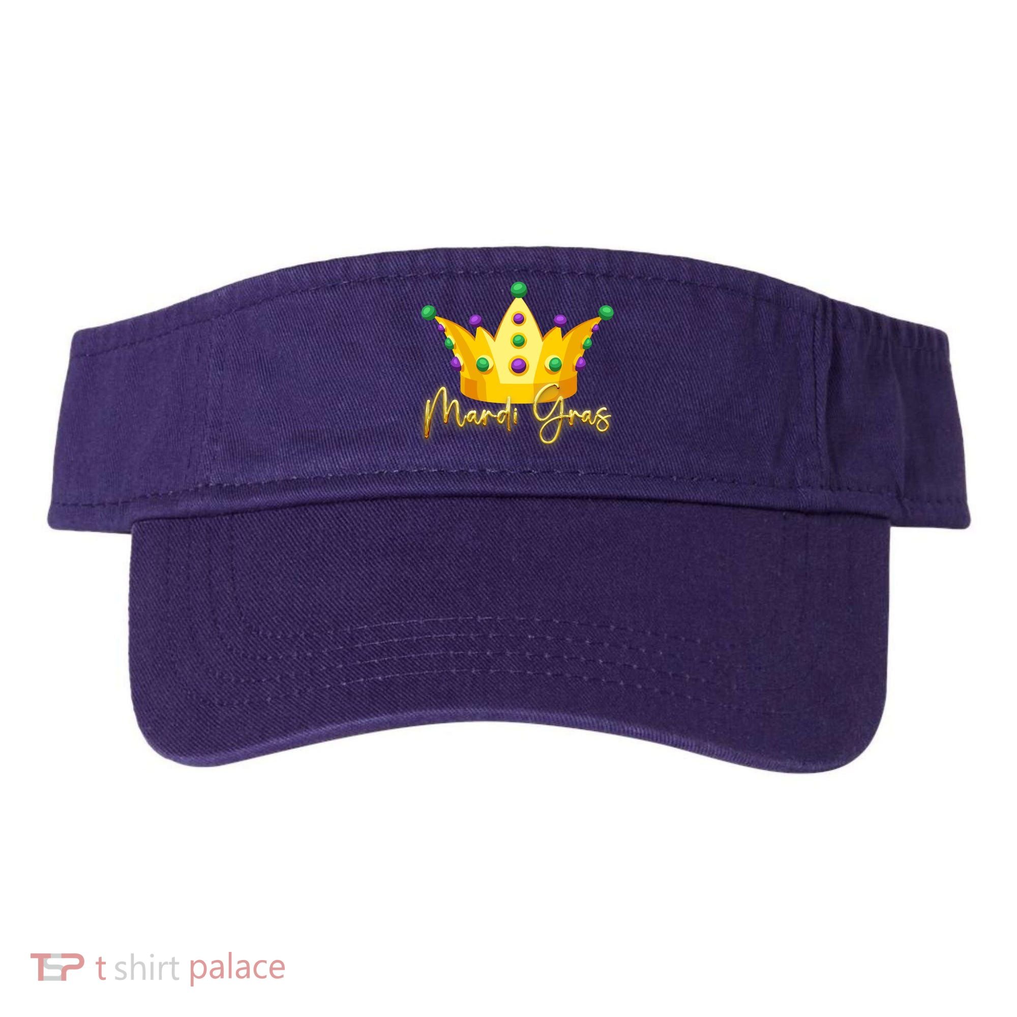 Mardi Gras Crown Celebration Visor