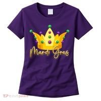 Mardi Gras Crown Celebration Women's T-Shirt thumb 0