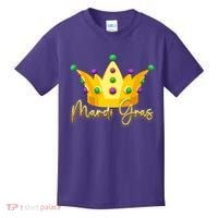 Mardi Gras Crown Celebration Kids T-Shirt thumb 0