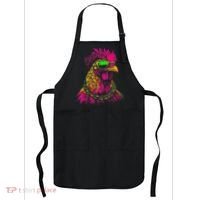 Mardi Gras Chicken Sunglasses Beads Farmer New Orleans Party Apron thumb 0