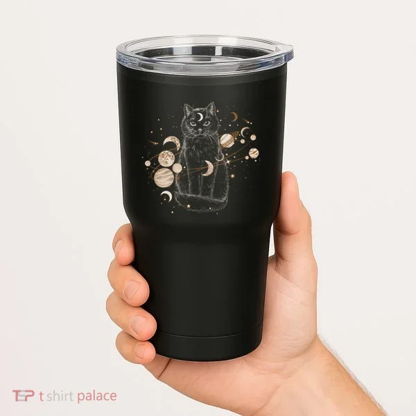 Magical Galaxy Cat Tumbler