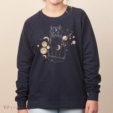 Magical Galaxy Cat Women's Sweatshirt