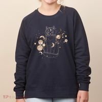 Magical Galaxy Cat Women's Sweatshirt thumb 0