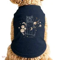 Magical Galaxy Cat Doggie Tank thumb 0