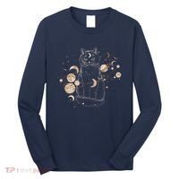 Magical Galaxy Cat Long Sleeve Shirt thumb 0