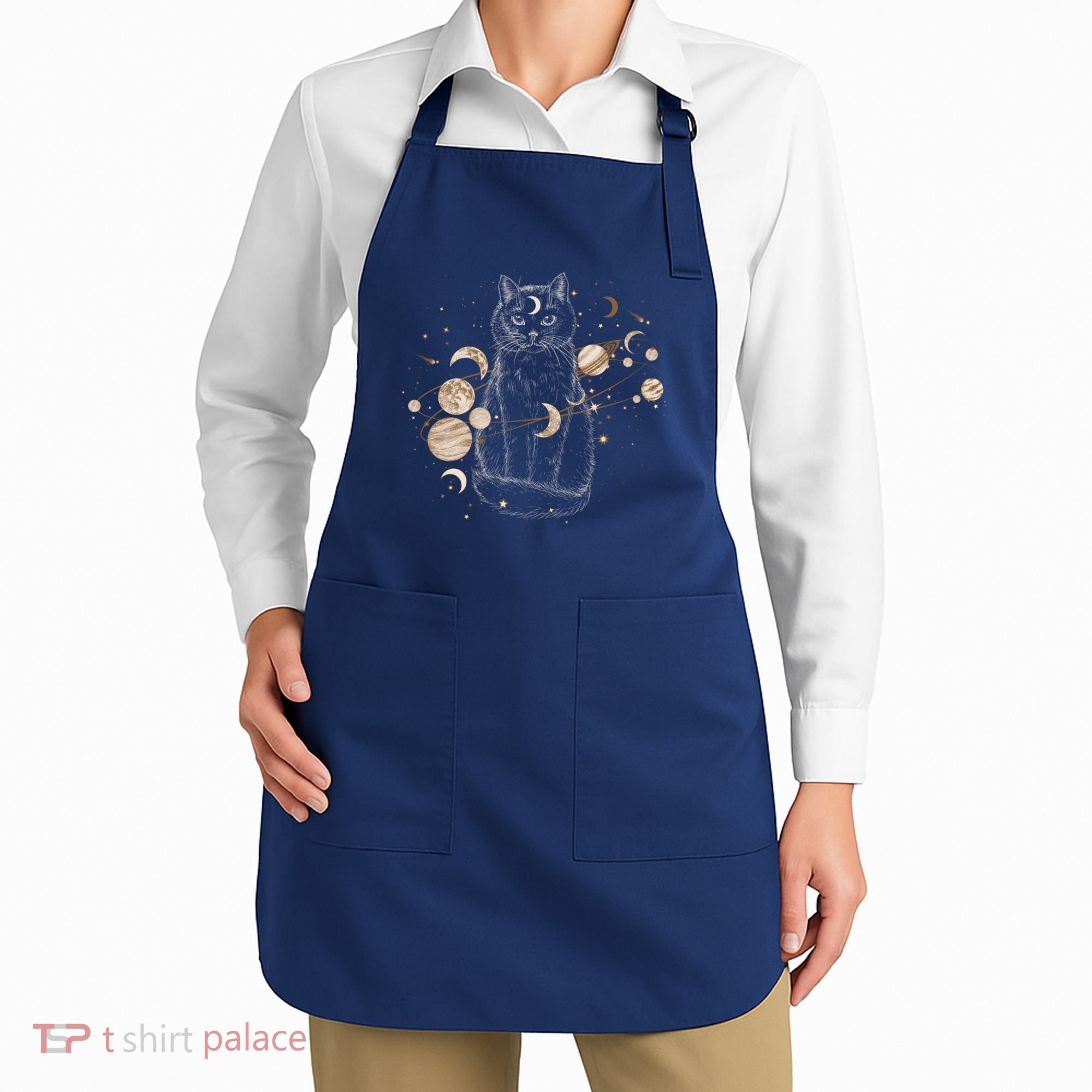 Magical Galaxy Cat Apron