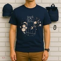 Magical Galaxy Cat T-Shirt thumb 6