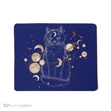 Magical Galaxy Cat Mousepad