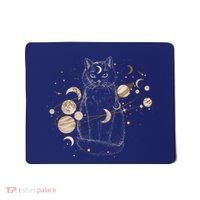 Magical Galaxy Cat Mousepad thumb 0