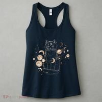 Magical Galaxy Cat Women's Tank Top thumb 3
