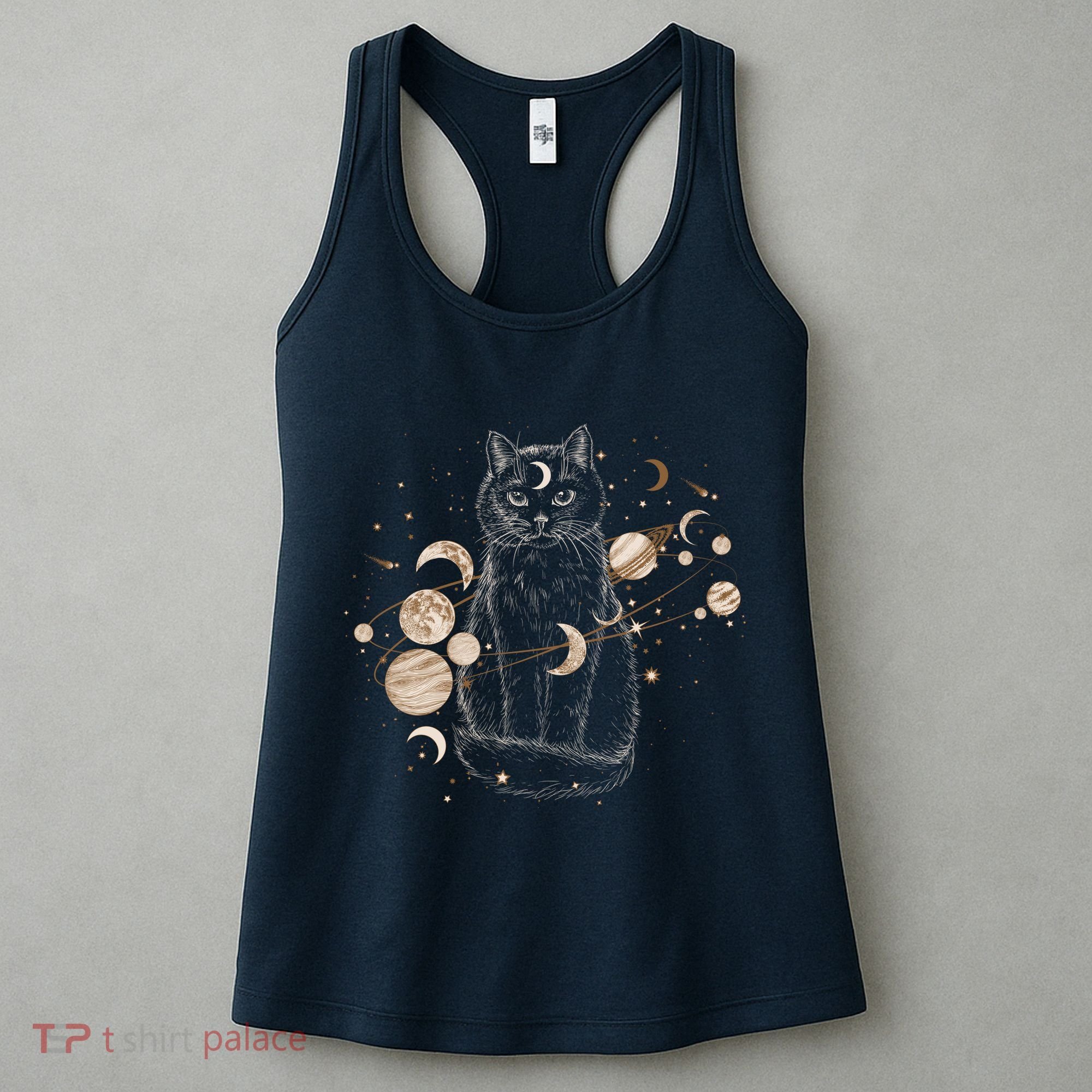 Magical Galaxy Cat Women's Tank Top