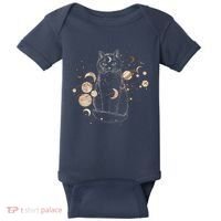 Magical Galaxy Cat Baby Bodysuit thumb 0