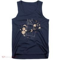 Magical Galaxy Cat Tank Top thumb 0
