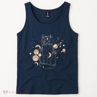 Magical Galaxy Cat Tank Top thumb 2