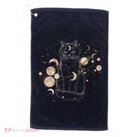 Magical Galaxy Cat Golf Towel thumb 0