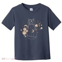 Magical Galaxy Cat Toddler T-Shirt thumb 0