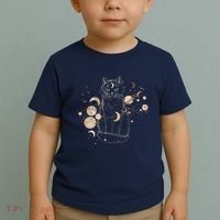 Magical Galaxy Cat Toddler T-Shirt thumb 2