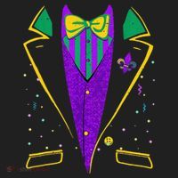 Mardi Gras Costume Carnival Parade Women's Sweatshirt thumb 2
